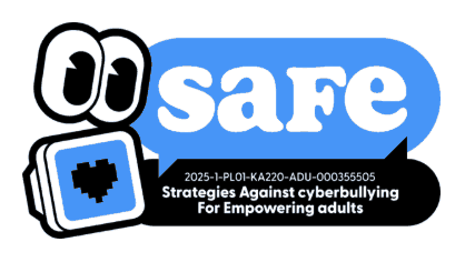 SAFE – Strategies Against cyberbullying For Empowering adults – project logo